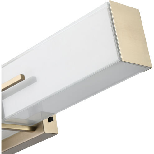 Tocco LED 24 inch Modern Gold Bathroom Vanity Light Bar Wall Light